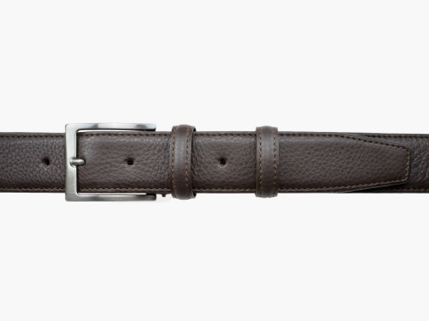 GAROT N°5 | Dress belt for men | Deer leather belt, supple and elegant 1614