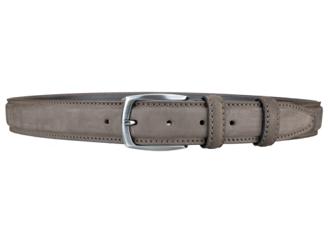 GAROT N°15 | Dress belt for men | Luxury suede mens belt. 1709