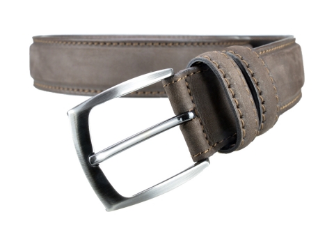 GAROT N°15 | Dress belt for men | Luxury suede mens belt. 1711
