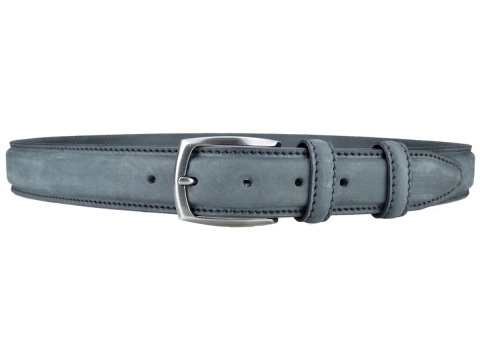 GAROT N°15 | Dress belt for men | Luxury suede mens belt. 1714
