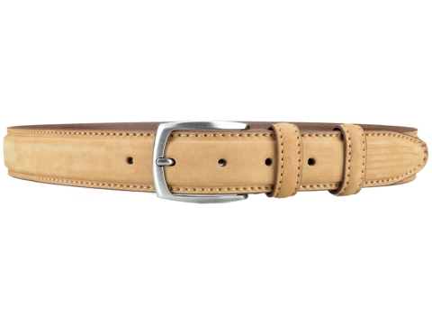 GAROT N°15 | Dress belt for men | Luxury suede mens belt. 1720