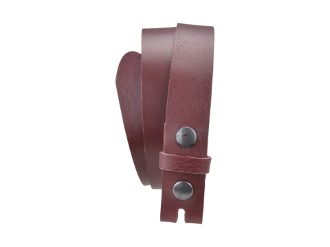Bull Leather strap 1-3/16'' (30mm) ready to adapt your belt buckles 1749