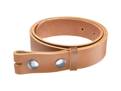 Bull Leather strap 1-3/16'' (30mm) ready to adapt your belt buckles 1750