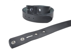 Bull Leather strap 1-1/2'' (40mm) ready to adapt your belt buckles 1793