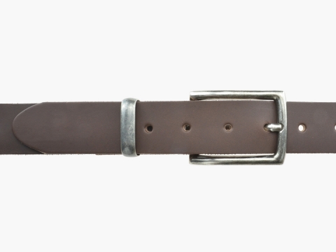 Jeans belt for Women 35F02 medium width ★ Rectangle style 1813