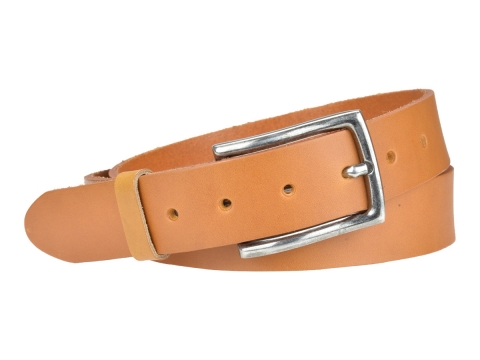 Jeans belt for Women 35F02 medium width ★ Rectangle style 1818