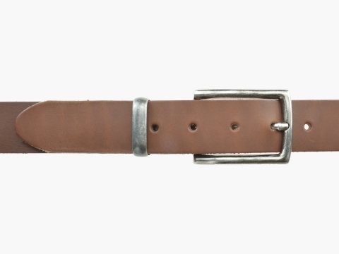 Jeans belt for Women 35F02 medium width ★ Rectangle style 1823