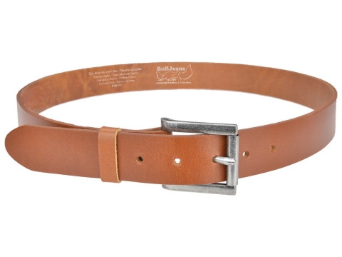 Jeans belt for Women 35F03 medium width ★ Roller buckle 1841