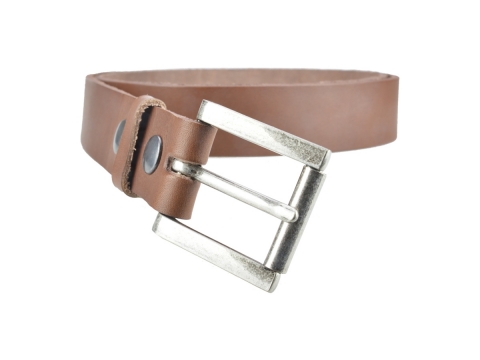 Jeans belt for Women 35F03 medium width ★ Roller buckle 1843