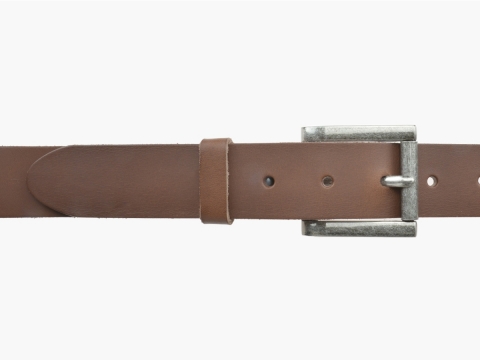 Jeans belt for Women 35F03 medium width ★ Roller buckle 1846