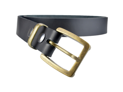 Jeans belt for Women 35F05 medium width ★ Brass finish 1868