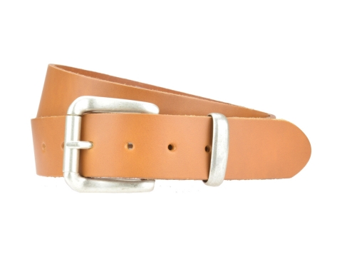 Jeans belt for Women 40F01 ★ Old silver 1957