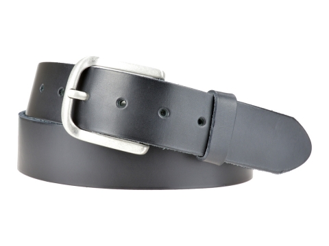 GAROT Jeans belt 4006 for Men ★ Silver buckle 2468