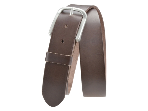 GAROT Jeans belt 4006 for Men ★ Silver buckle 2473