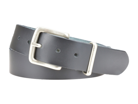 GAROT Jeans belt 4007 for Men ★ Square old silver buckle 2492