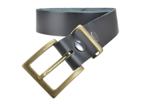 GAROT Jeans belt 4011 for Men ★ Brass finish buckle 2563