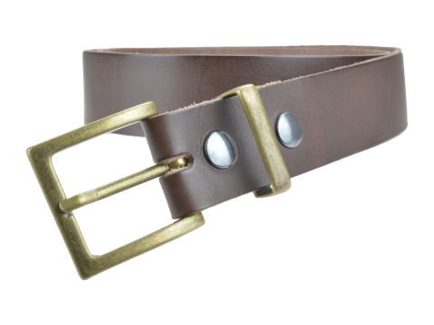 GAROT Jeans belt 4011 for Men ★ Brass finish buckle 2566