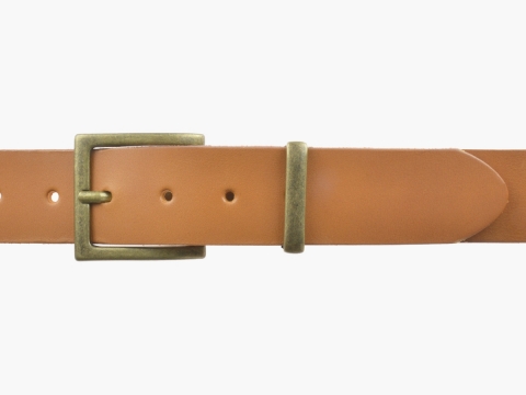 GAROT Jeans belt 4011 for Men ★ Brass finish buckle 2570