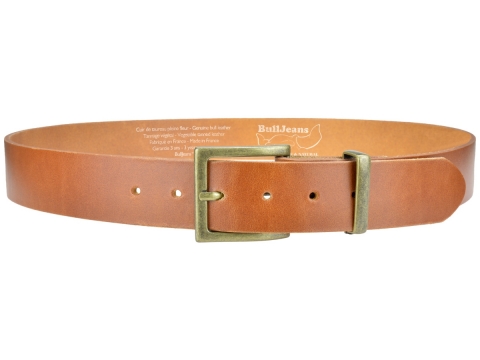 GAROT Jeans belt 4011 for Men ★ Brass finish buckle 2578