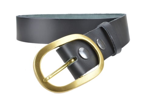 GAROT Jeans belt 4014 for Men ★ Solid brass buckle 2630