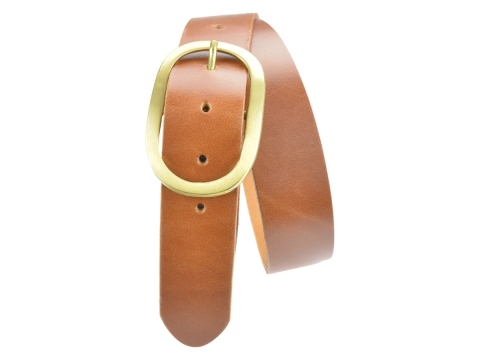 GAROT Jeans belt 4014 for Men ★ Solid brass buckle 2646