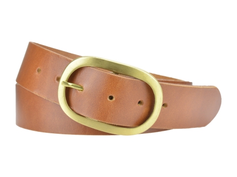 GAROT Jeans belt 4014 for Men ★ Solid brass buckle 2647