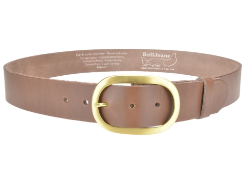 GAROT Jeans belt 4014 for Men ★ Solid brass buckle 2648