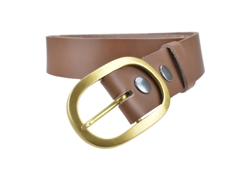 GAROT Jeans belt 4014 for Men ★ Solid brass buckle 2650