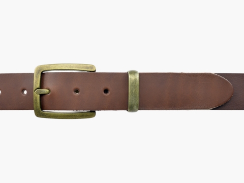 GAROT Jeans belts 3505 medium width ★ Brass buckle 2933